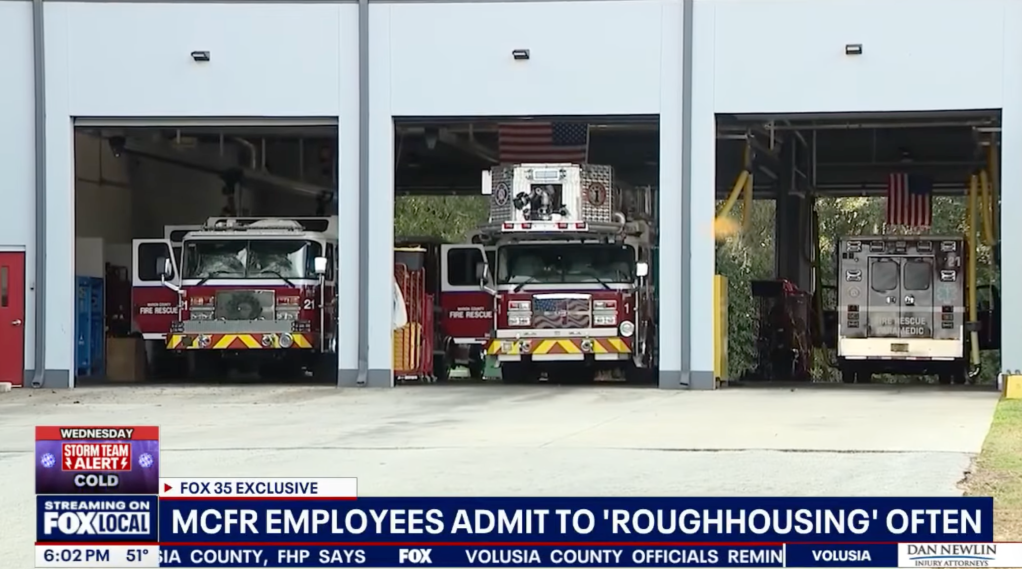 The 19-year-old firefighter is back at work continuing to serve the community, according to the fire department.